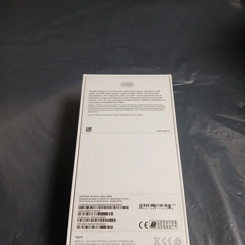 APPLE IPHONE XS BLACK– BOXED 