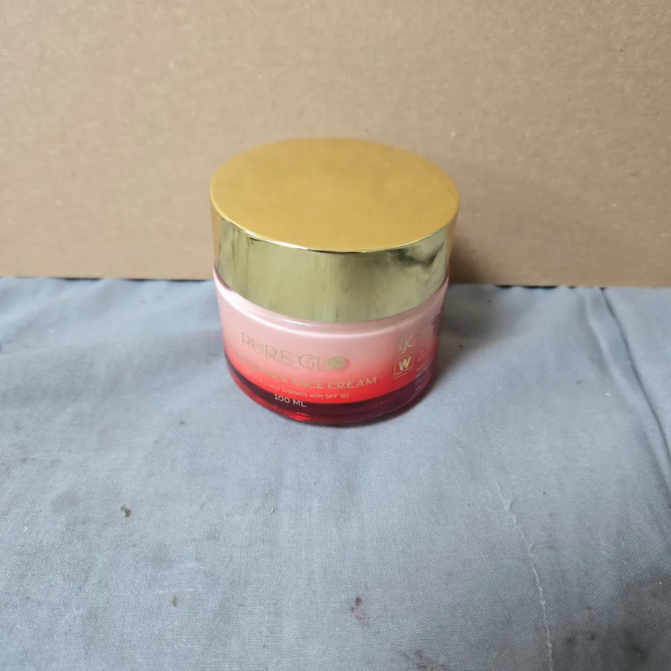 PURE GLOW KUMKUMADI FACE CREAM SPF50 (100 ML) + PURE GLOW PINK JAR CREAM – SKINCARE DUO