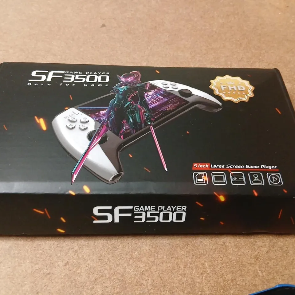 SF GAME PLAYER SF3500 HANDHELD CONSOLE – BOXED