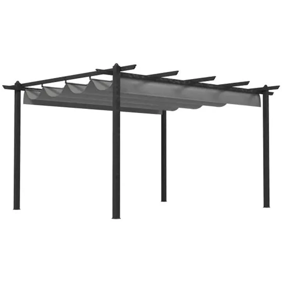 BOXED OUTSUNNY ALUMINIUM PERGOLA (2 BOXES)