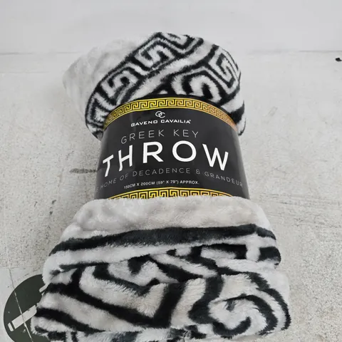 GAVENO CAVAILIA GREEK KEY THROW