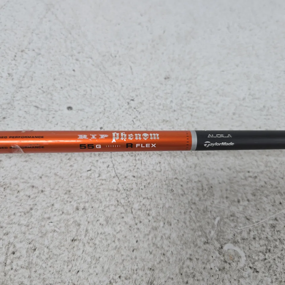 TAYLORMADE R7 DRIVER HEAD WITH ALDILA R FLEX SHAFT – 55G (ORANGE)