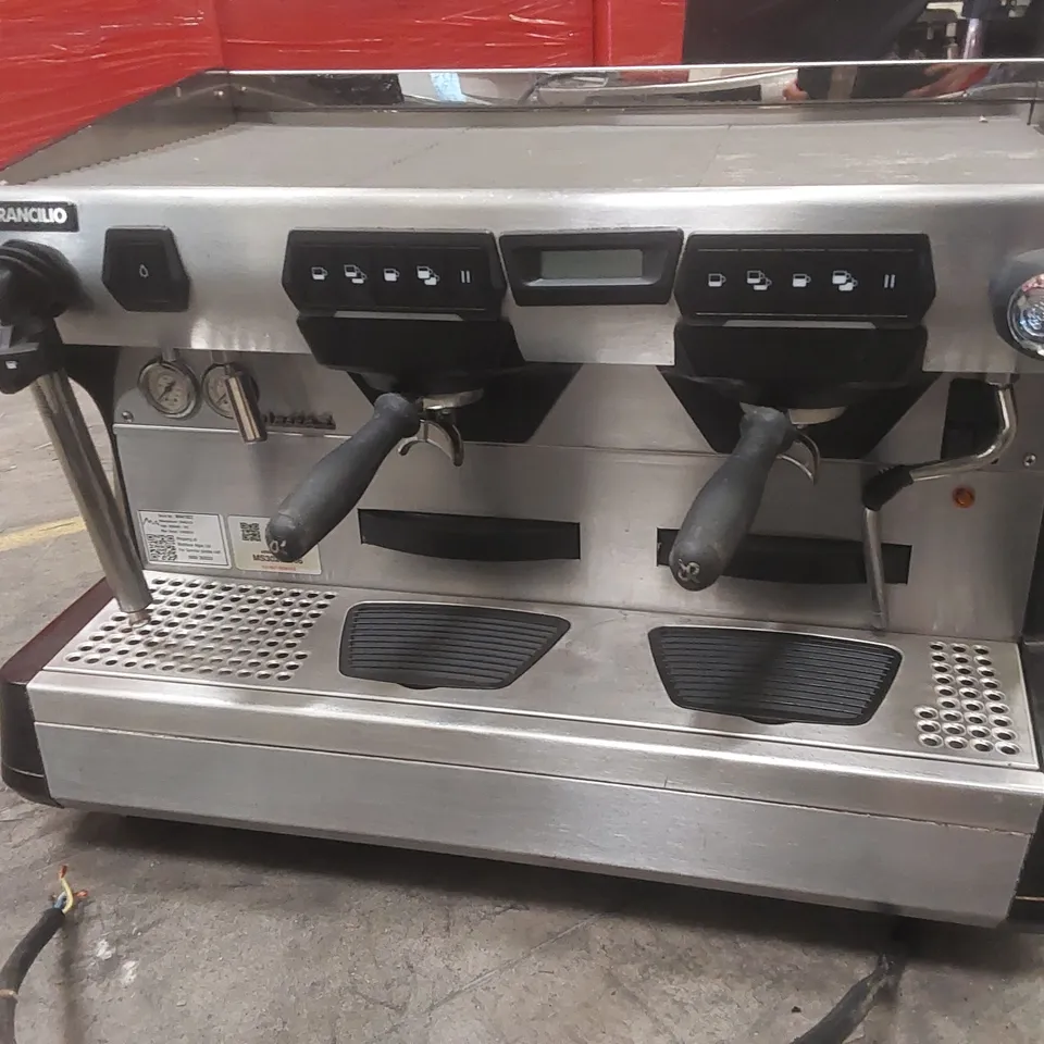RANCILIO CLASSE 7 2 GROUP COMMERCIAL COFFEE MACHINE WITH ISTEAM