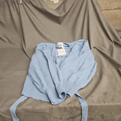 & OTHER STORIES LIGHT BLUE CARDIGAN MEDIUM WITH TAGS