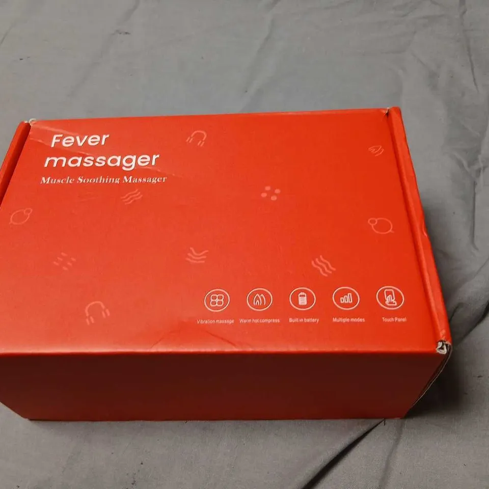 FEVER MASSAGER - MUSCLE SOOTHING MASSAGER WITH TOUCH PANEL 