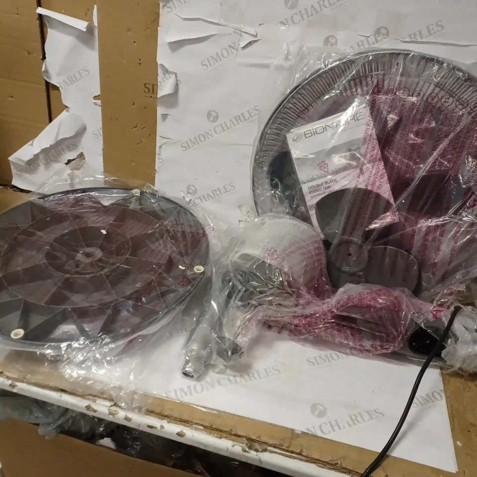 BIONAIRE DOUBLE BLADE STAND FAN 