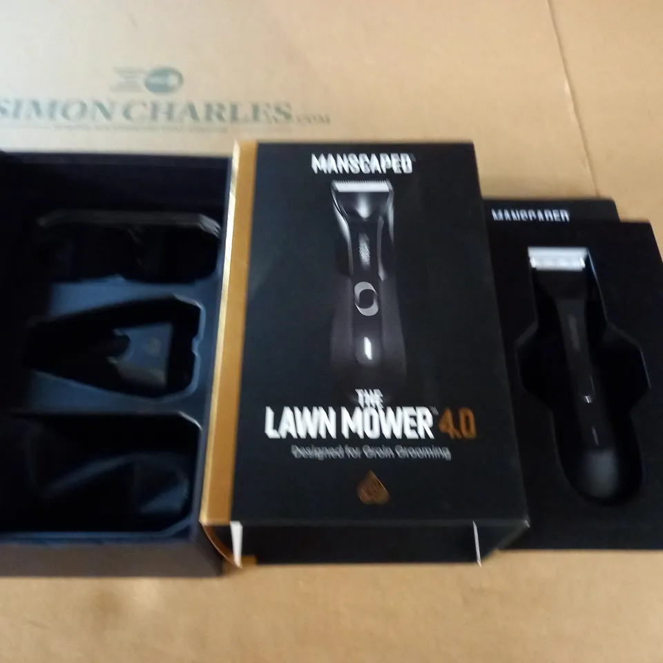BOXED MANSCAPED THE LAWN MOWER 4.0