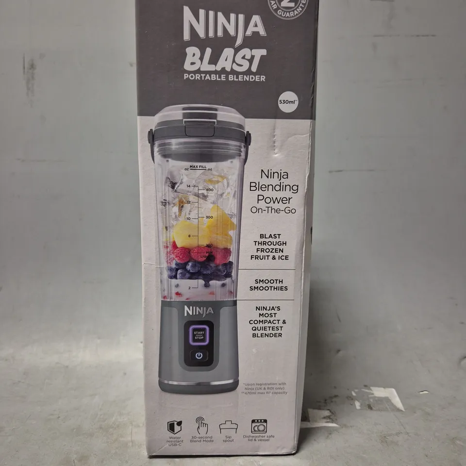 BOXED NINJA BLAST PORTABLE BLENDER 