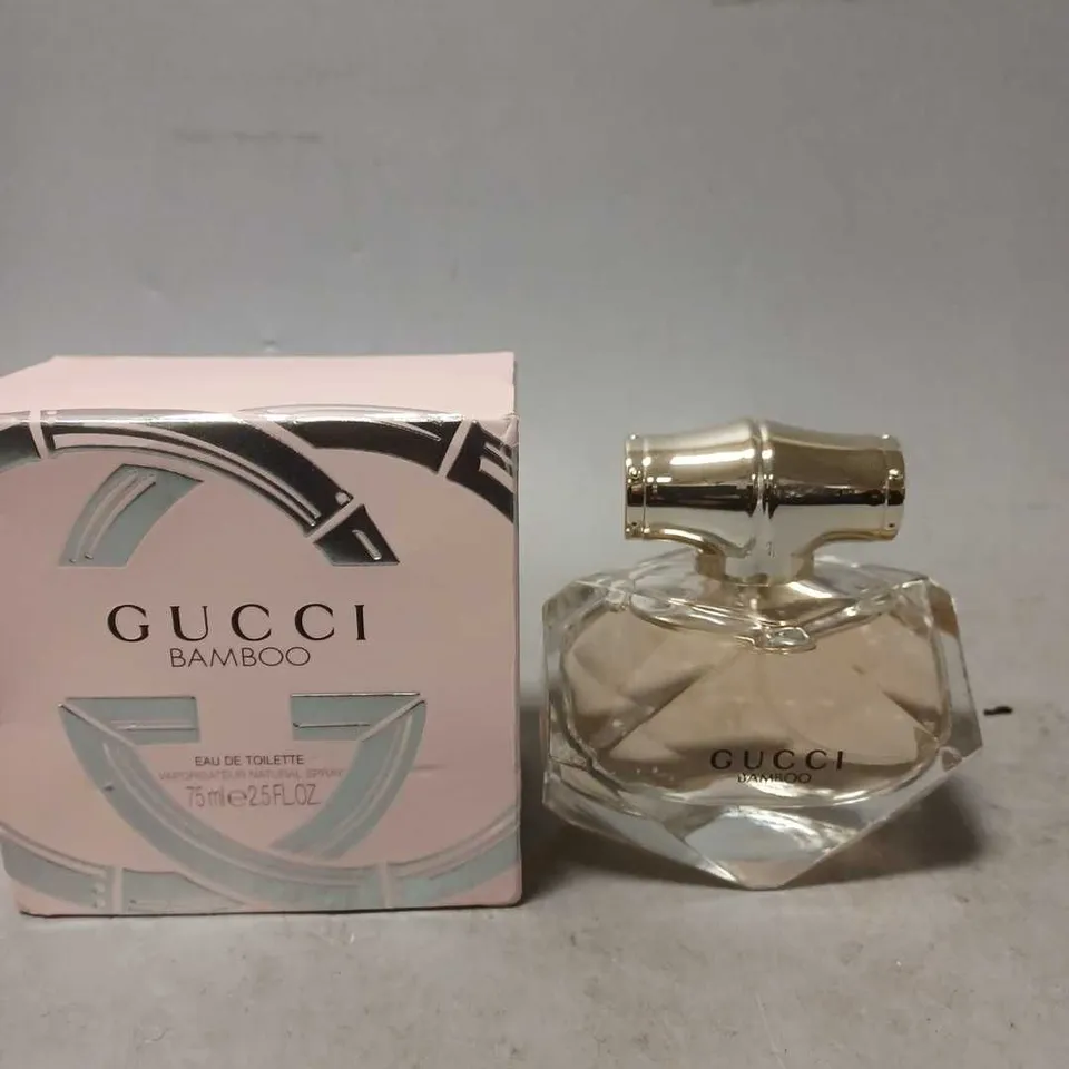 BOXED GUCCI BAMBOO EAU DE TOILETTE SPRAY 75ML 