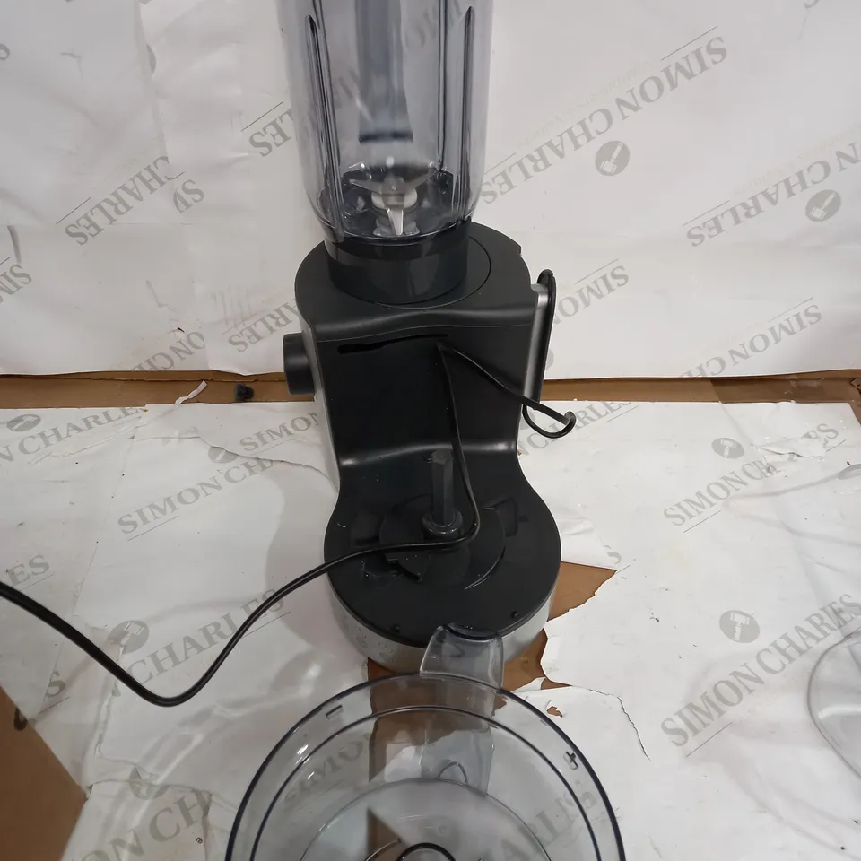 KENWOOD COMPACT FOOD PROCESSOR - SILVER AND GREY