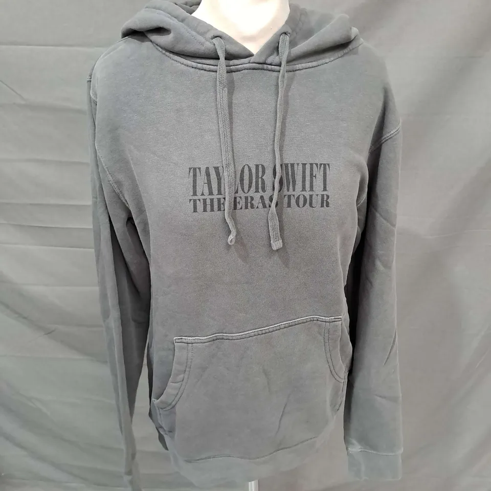 TAYLOR SWIFT THE ERAS TOUR HOODIE IN GREY SIZE XS