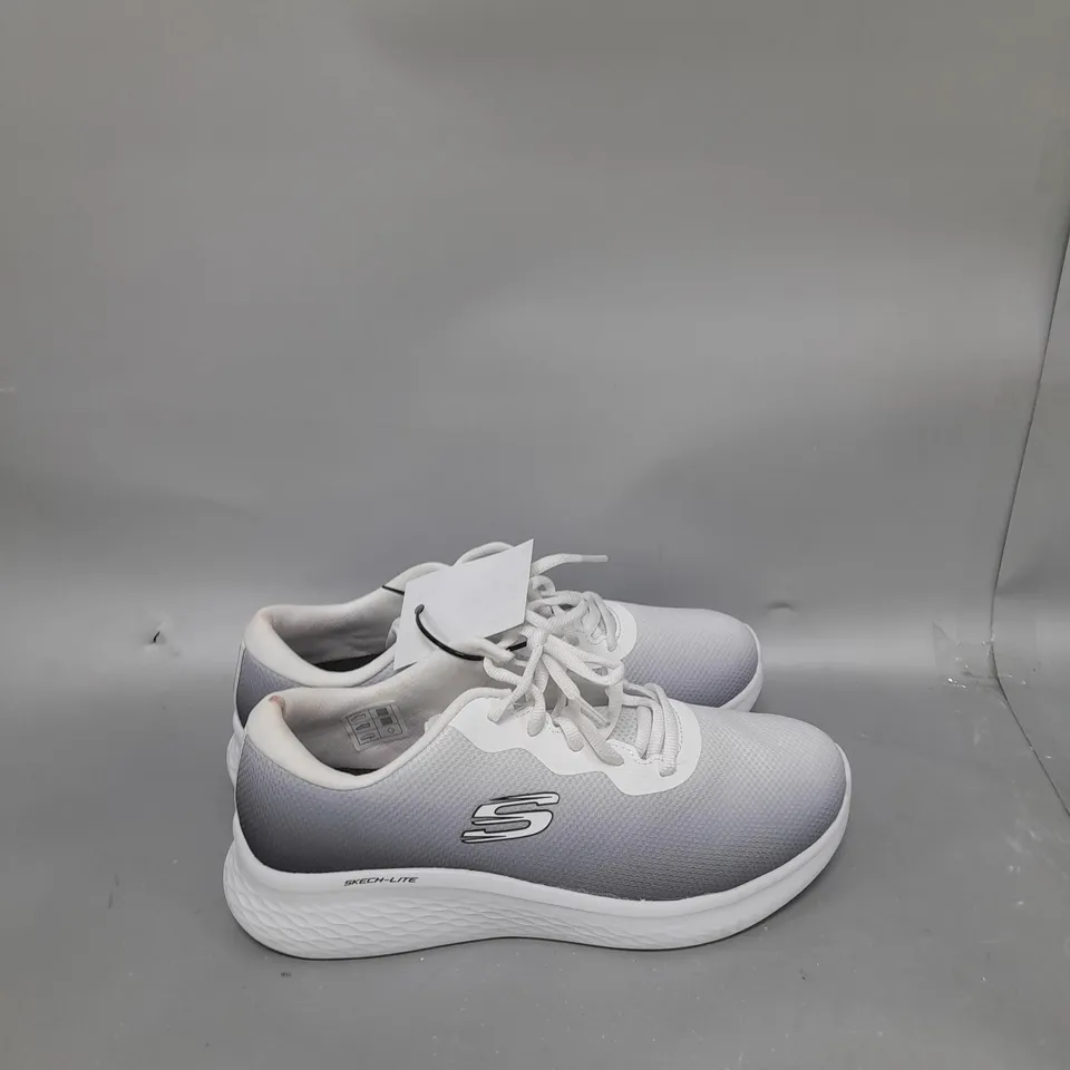 SKECHERS FADE OUT TRAINERS - WHITE - SIZE 5.5