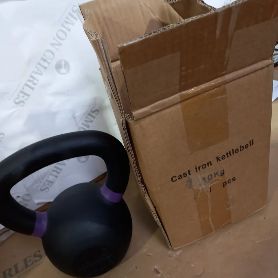 10 KG CAST IRON KETTLEBELL 