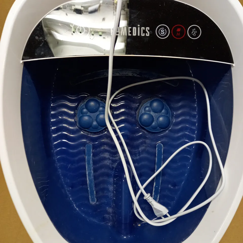 BOXED HOMEDICS SHIATSU BLISS FOOT SPA