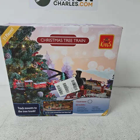 THREE KINGS CHRISTMAS TREE TRAIN SET