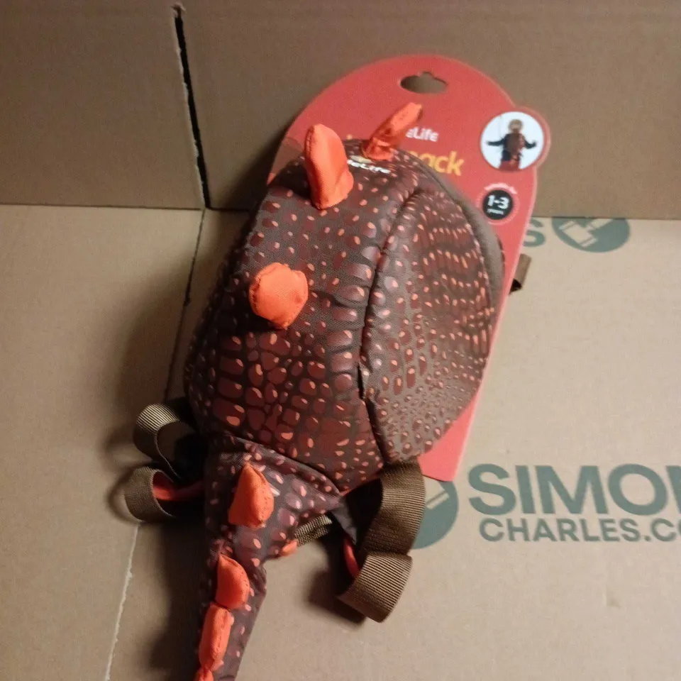 LITTLELIFE BACKPACK WITH REIN – DINOSAUR PRINT, FOR 1–3 YEARS