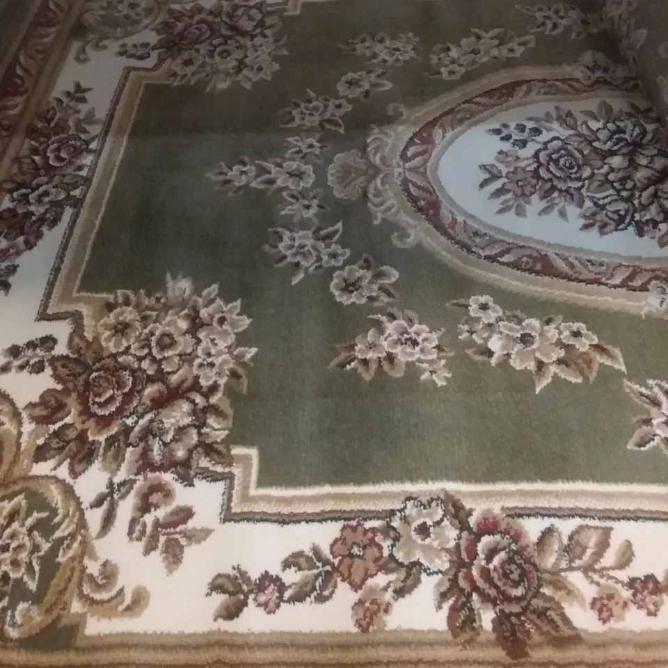 COOKSEY RED/BROWN RUG - 200CM X 200CM