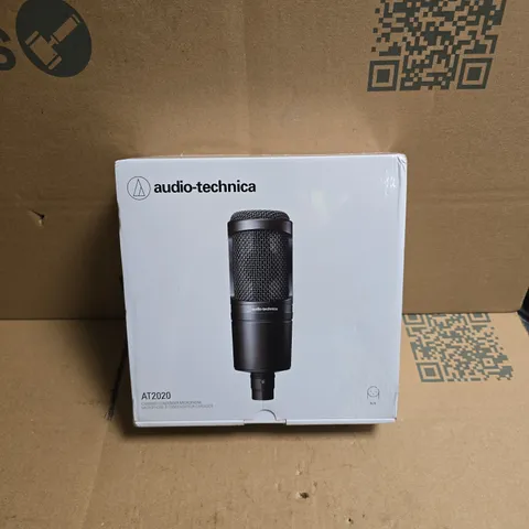 AUDIO-TECHNICA AT2020 CARDIOID CONDENSER MICROPHONE – BOXED, SEALED