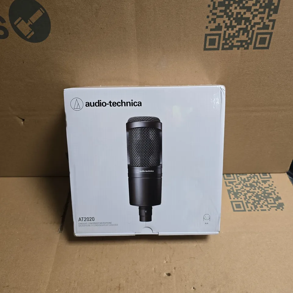 AUDIO-TECHNICA AT2020 CARDIOID CONDENSER MICROPHONE – BOXED, SEALED