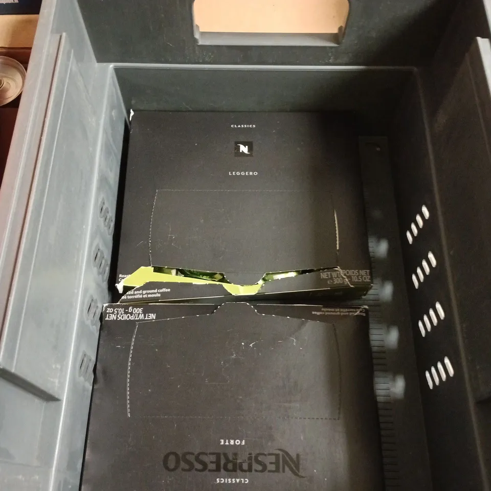 APPROXIMATELY 5 ASSORTED COFFEE ITEMS TO INCLUDE - NESPRESSO, CAFFE NERO AND ALLPRESS ESPRESSO