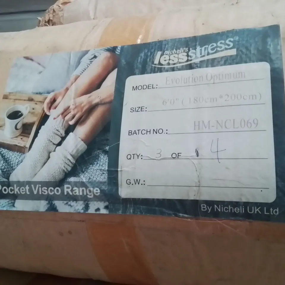 QUALITY BAGGED AND ROLLED NICHELI SUPER KINGSIZE MATTRESS 