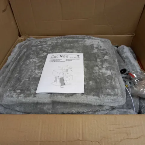 DESIGNER GREY CAT TREE