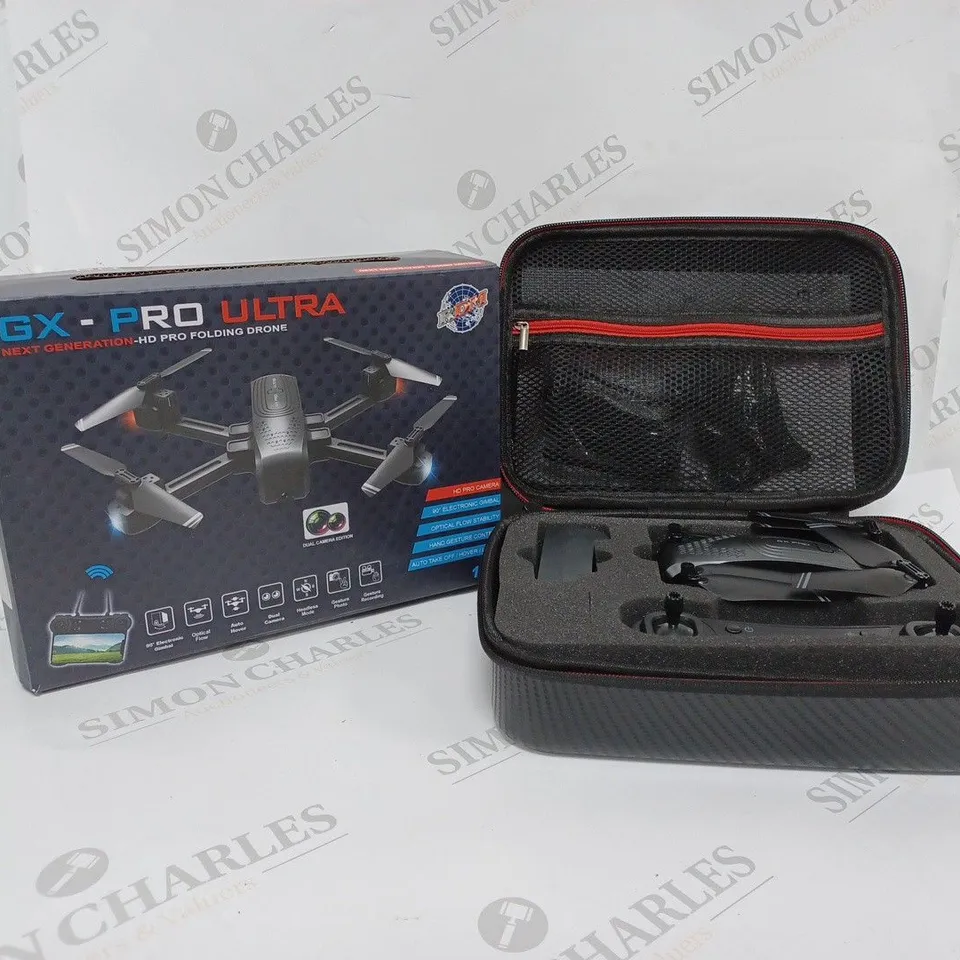 BOXED RDM GX-PRO ULTRA NEXT GENERATION HD PRO FOLDING DRONE 
