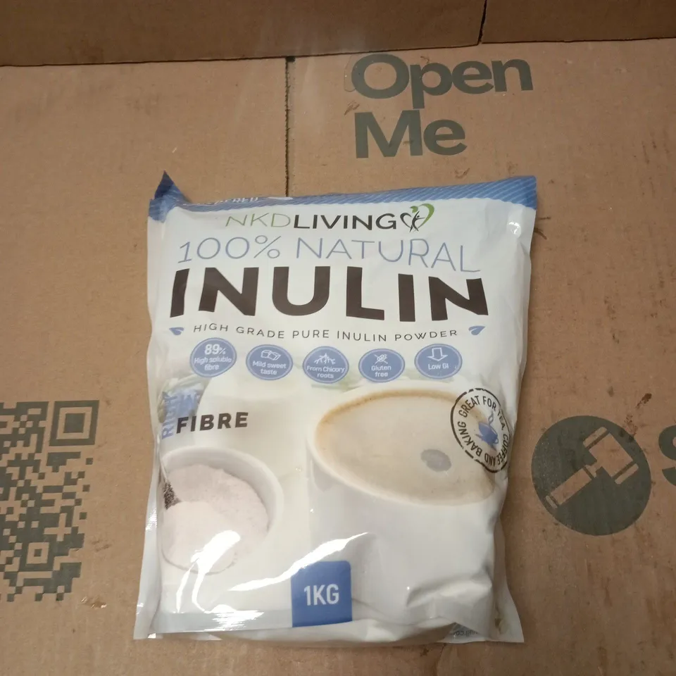 NKD LIVING 100% NATURAL INULIN POWDER – 1KG - BB 2029