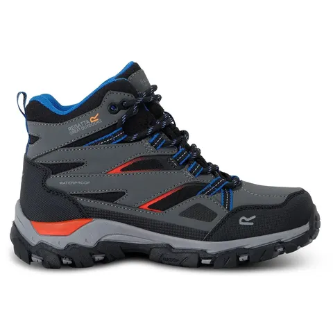 REGATTA CHILDREN'S HIKING SHOES HOLCOMBE III BRIAR TANGO SIZE 1