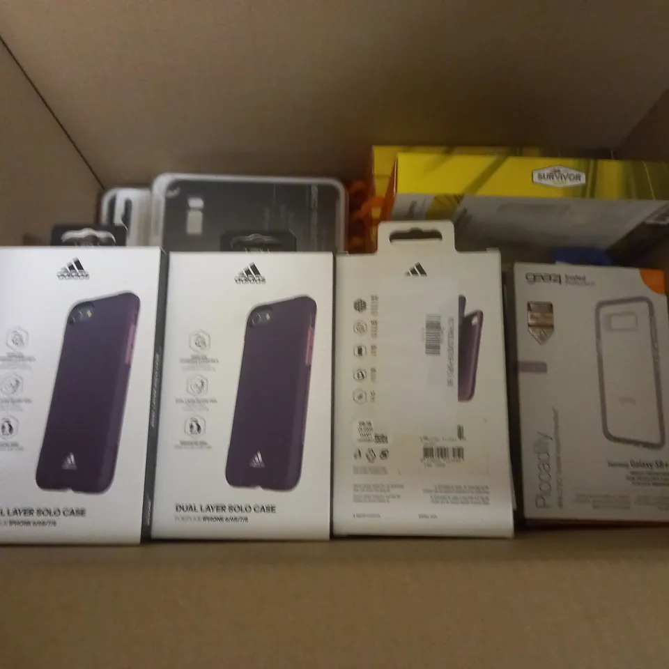 LOT OF APPROXIMATELY 60 ASSORTED MOBILE PHONE CASES AND SCREEN PROTECTORS
