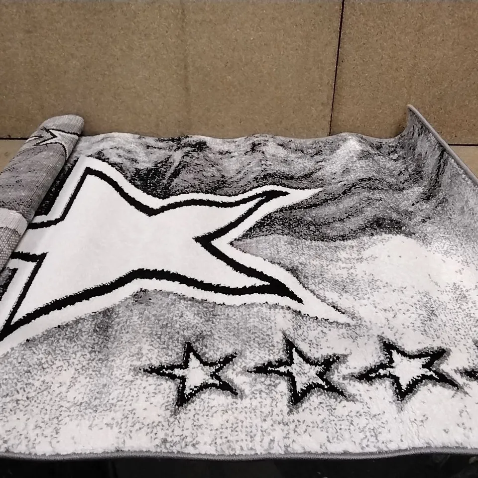 BRAND NEW PACO HOME 995 ECE GREY RUG SIZE 80CM X 150CM