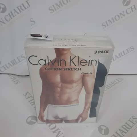 BOXED CALVIN KLEIN 3 PACK BOXERS SIZE M