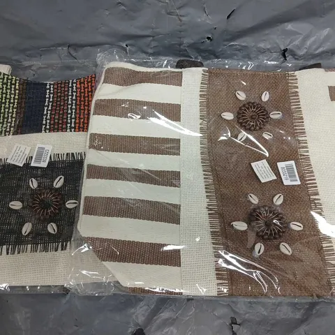 BOX OF APROX 20 ASSORTED BEACH STYLE HANDBAGS - collection only 