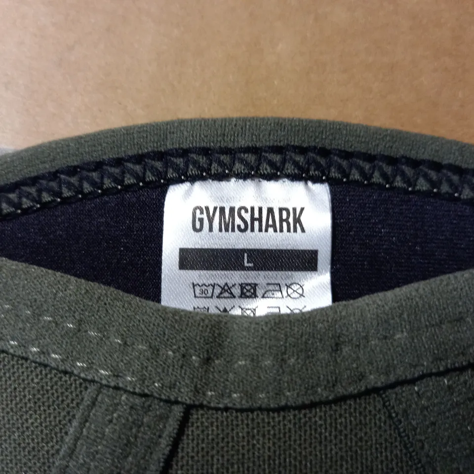 GYMSHARK KNEE SUPPORTS - GREEN SIZE L