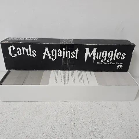 BOXED CARDS AGAINST MUGGLES CARD GAME