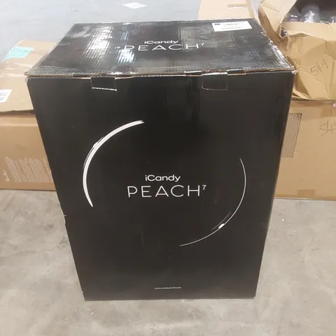 BOXED ICANDY PEACH 7 BISCOTTI ON BLONDE BABY STROLLER