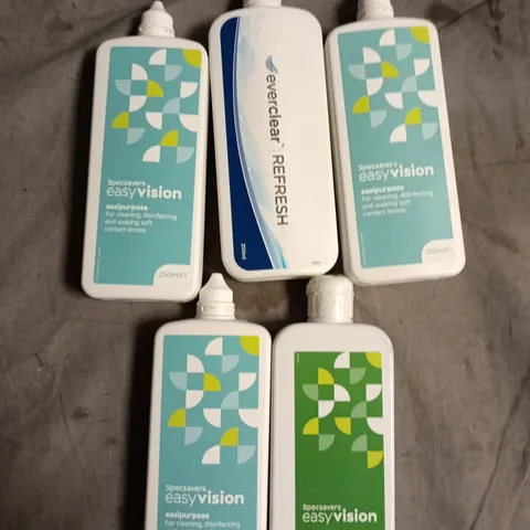 APPROXIMATELY 20 ASSORTED CONTACT LENS SOLUTIONS