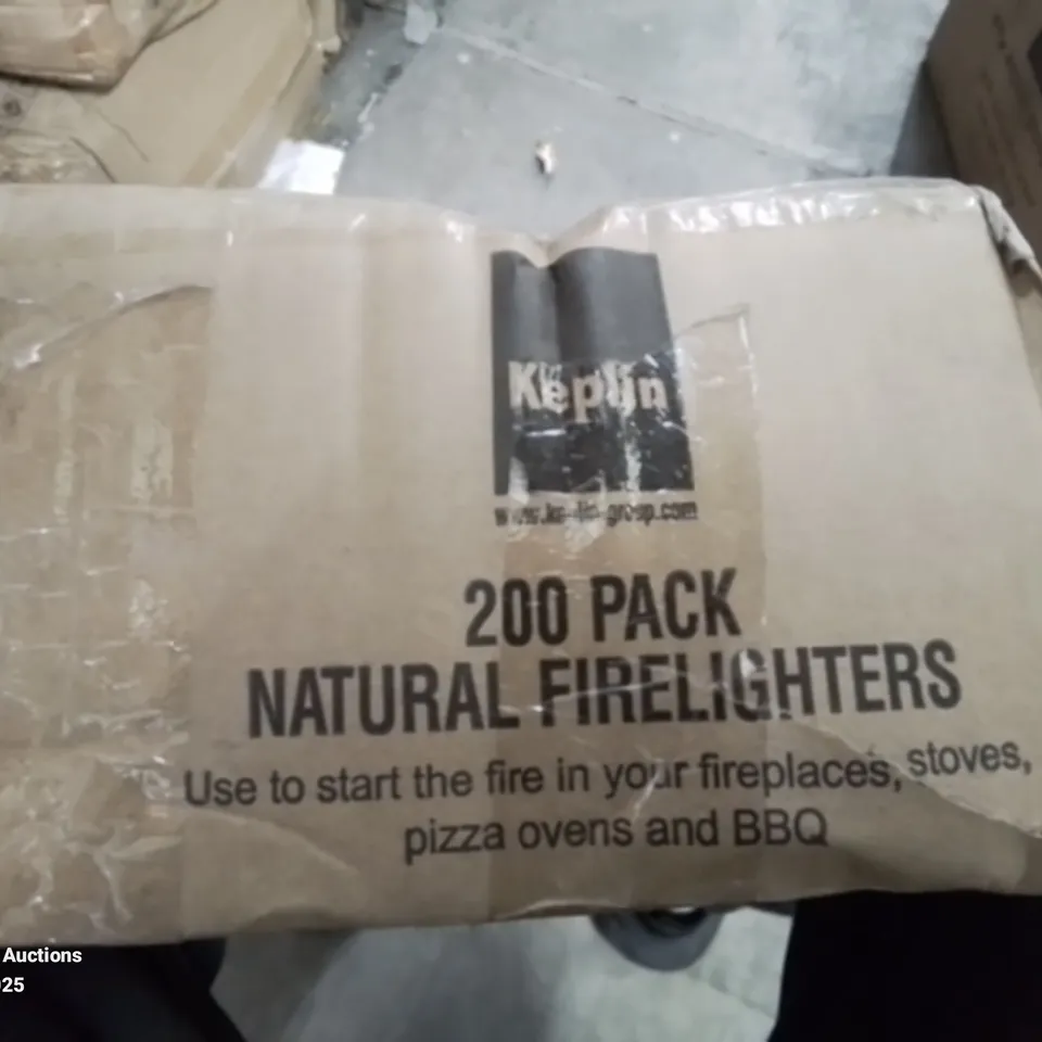 BOXED 200 PACK NATURAL FIRELIGHTERS 