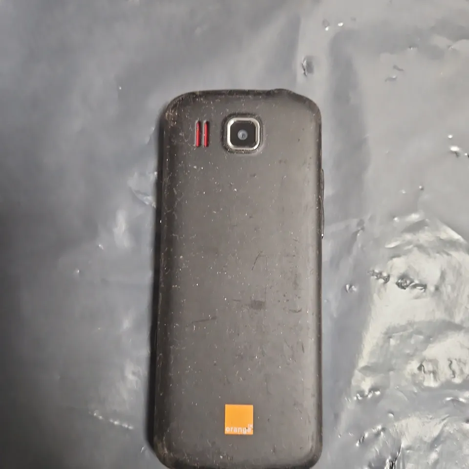 ATLANTA MOBILE PHONE WITH KEYPAD – BLACK, ORANGE NETWORK BRANDING