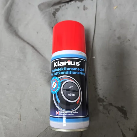 BOX OF APPROXIMATELY 12 X KLARUS AIR CONDITIONING DISINFECTANT SPRAY-EXPIRY DATE 2022