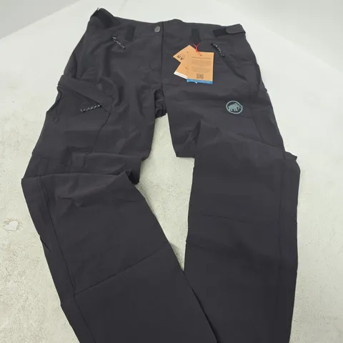 MAMMUT RUNBOLD IV PANTS WOMEN – UK 12 (EU 38) BLACK