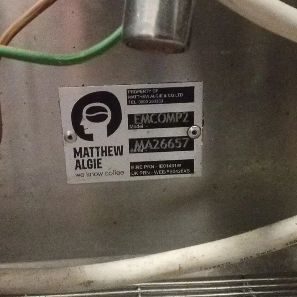 ELEKTRA BARISTA 2 STATION COFFEE MACHINE