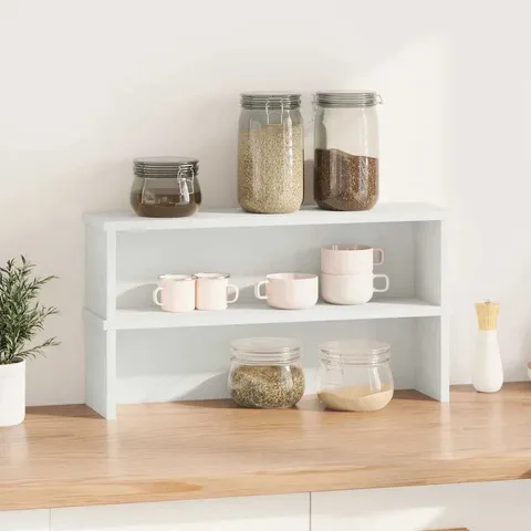 BOXED KITCHEN RACKS STACKABLE 2PCS 15×16CM (SET OF 2)