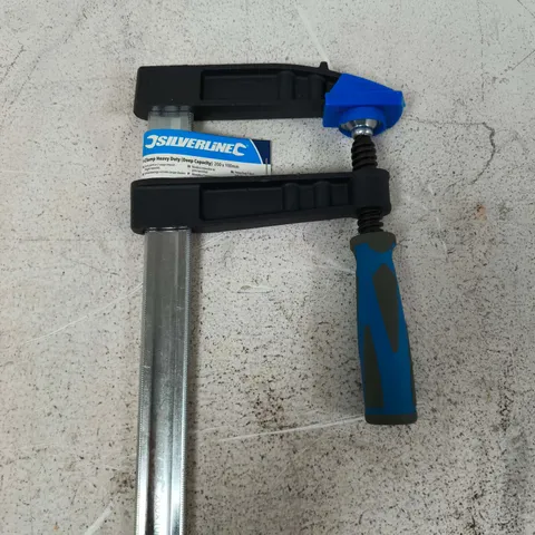 SILVERLINE HEAVY DUTY C-CLAMP (DEEP CAPACITY) 200 X 100MM