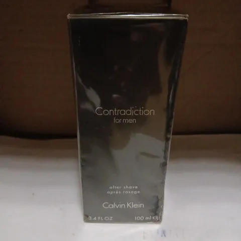 BOXED AND SEALED CONTRADICTION FOR MEN AFTER SHAVE CALVIN KLEIN 100ML