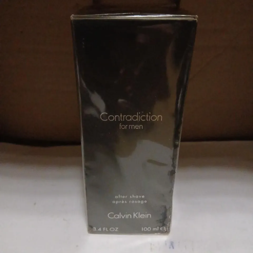 BOXED AND SEALED CONTRADICTION FOR MEN AFTER SHAVE CALVIN KLEIN 100ML