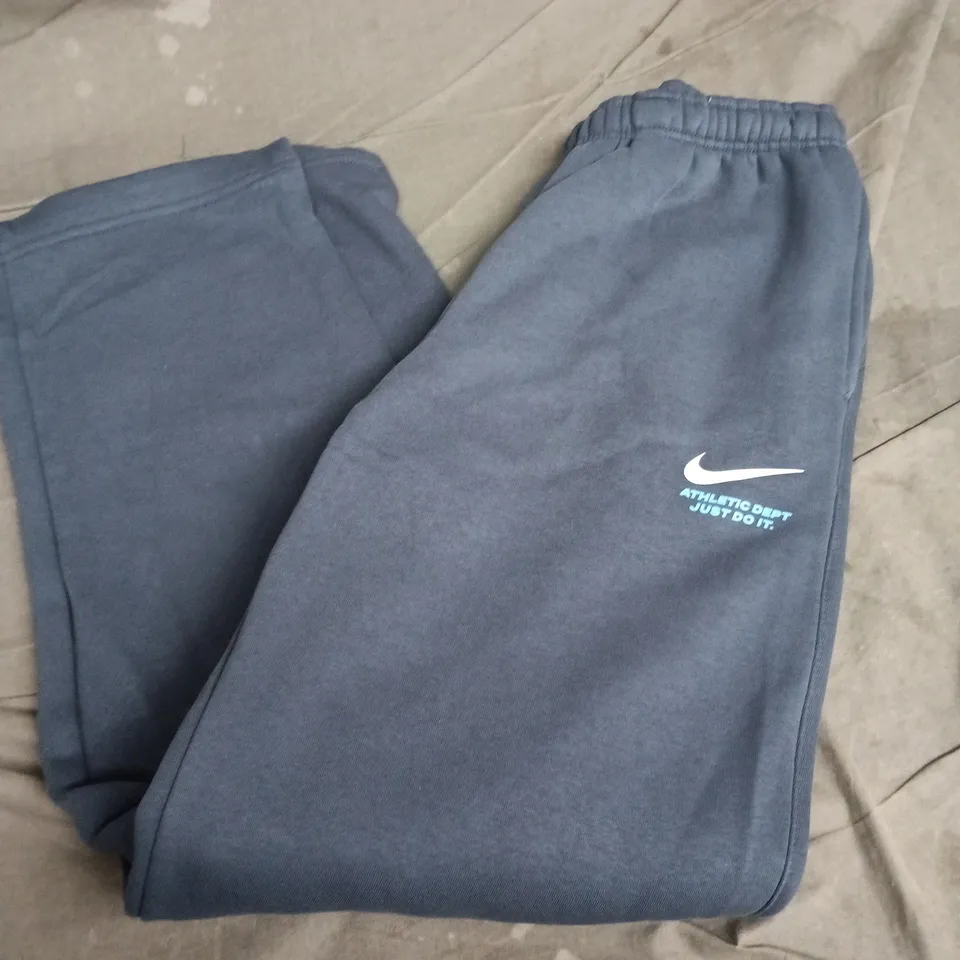 NIKE NAVY JOGGERS, SIZE M (MEN)
