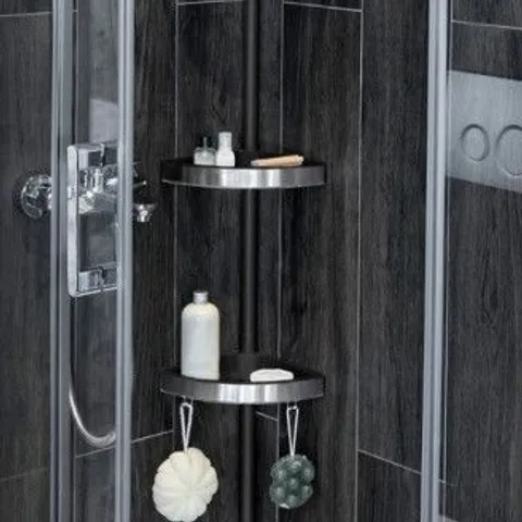 BOXED SHOWER CADDY WITH 3 SHELVES