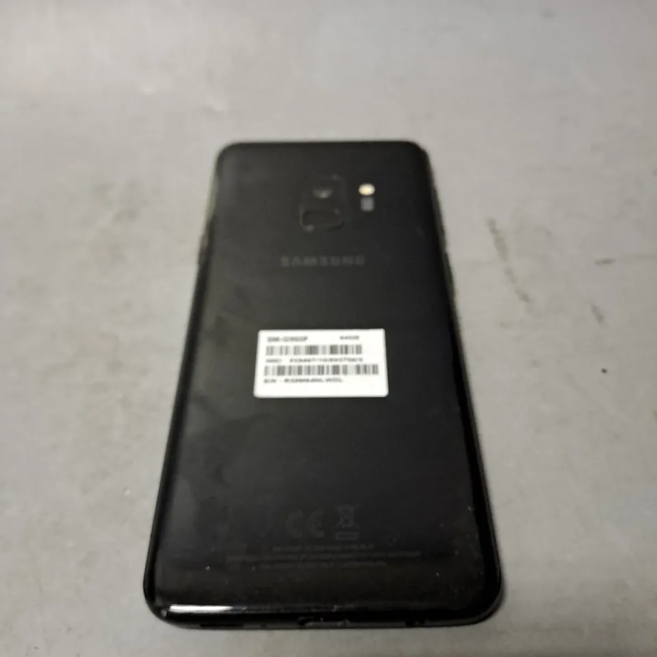 SAMSUNG GALAXY S9 SMARTPHONE IN BLACK