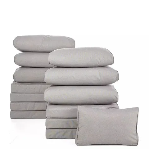 BOXED ARUBA 6 SEATER CORNER SET CUSHION SET - CUSHIONS ONLY 